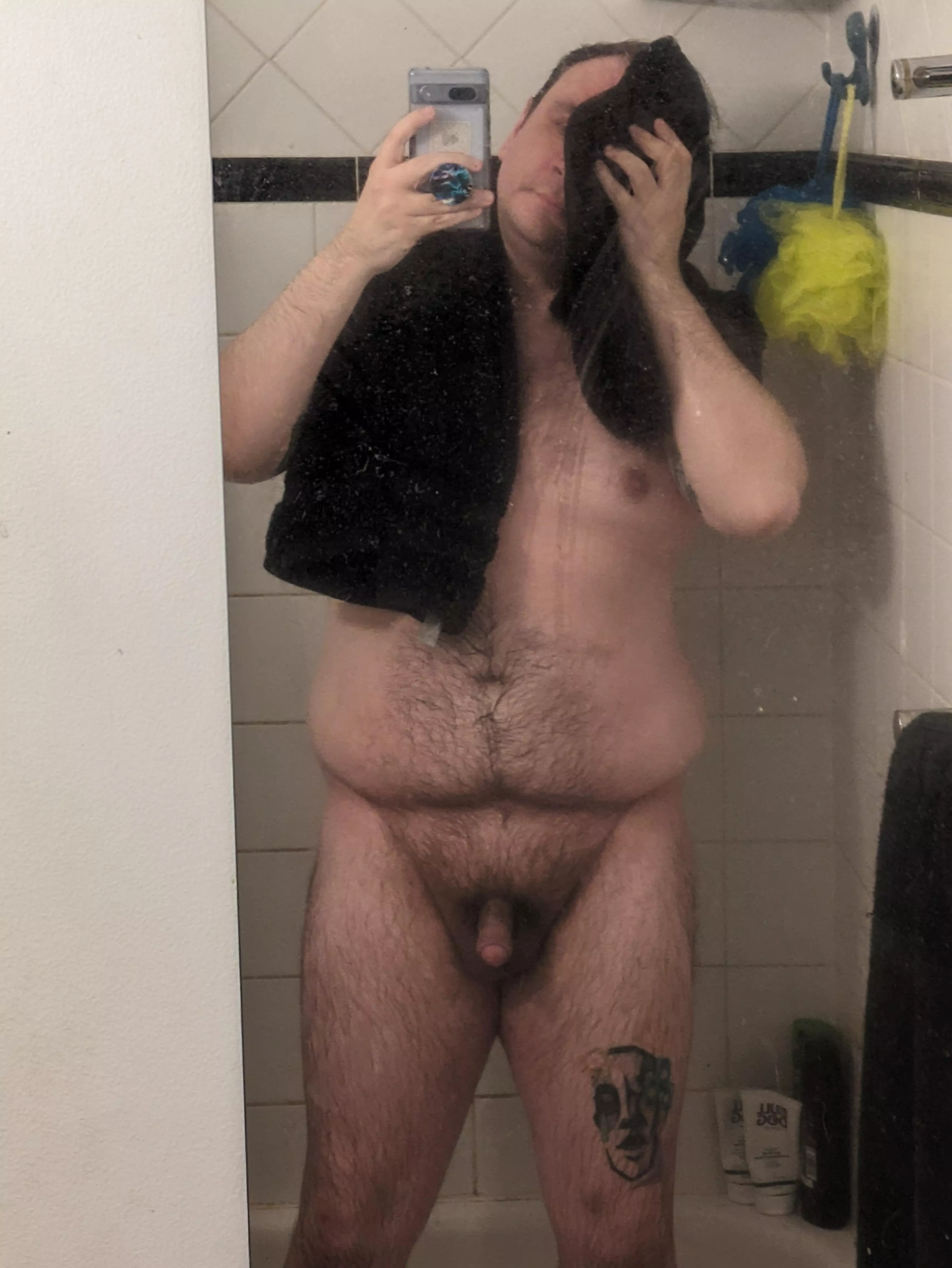 Fresh out of the shower
