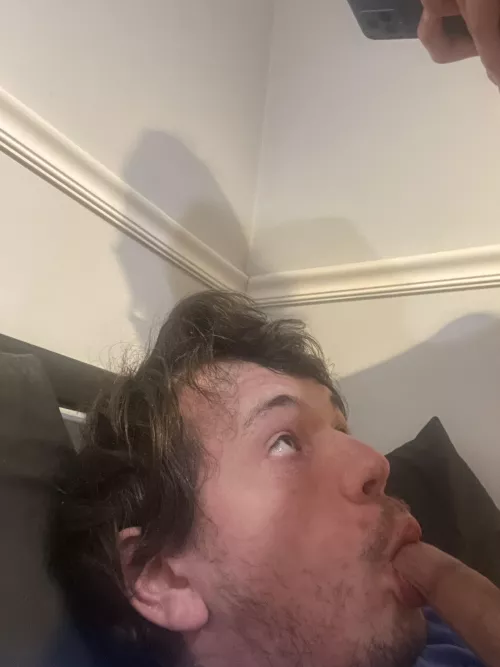 Having fun with my friend