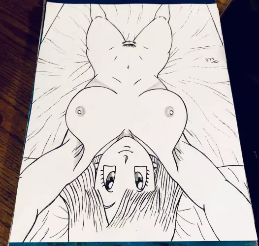 Hey everyone hope you enjoy my drawing of my favorite milf waifu Bulma.