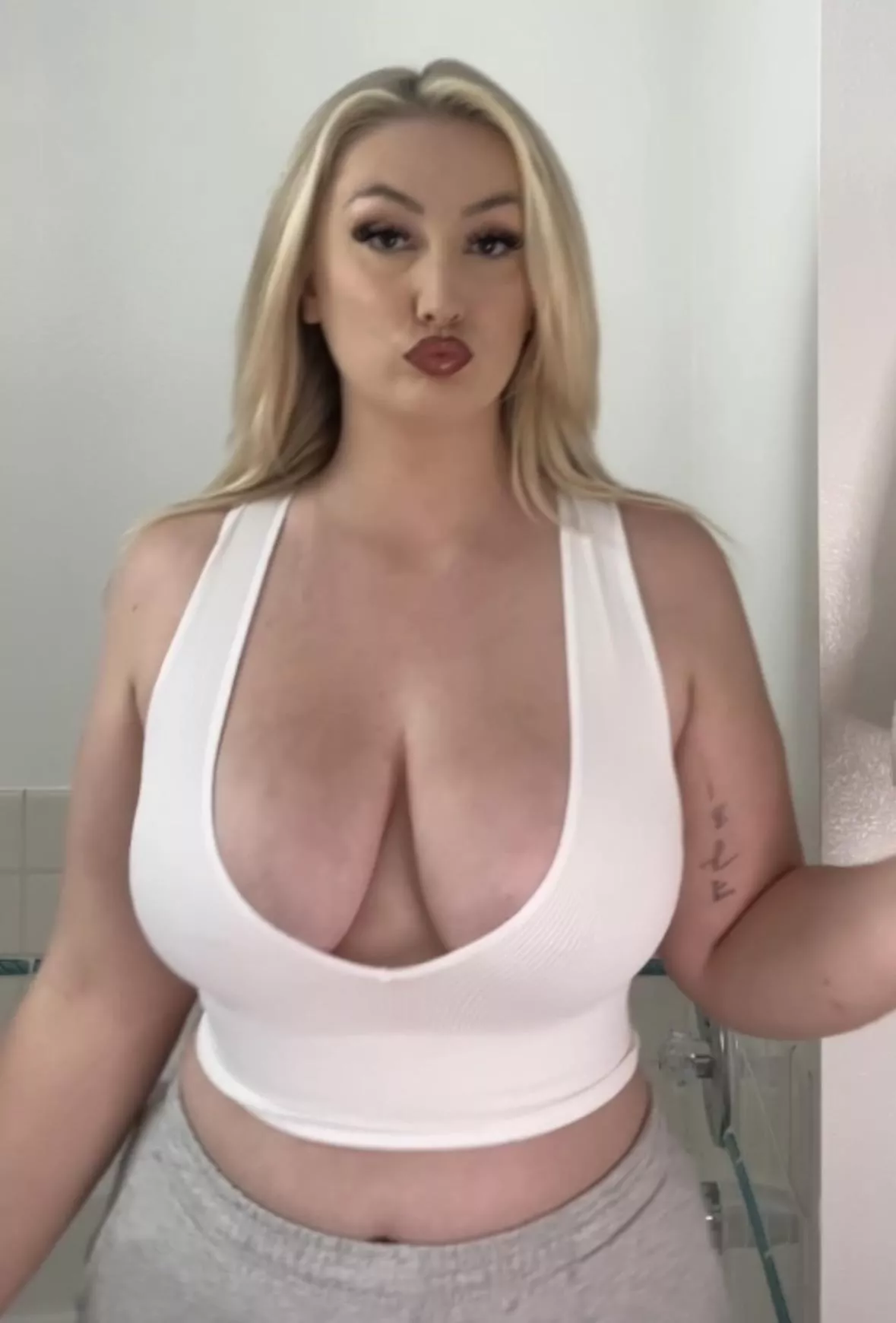 I hope you like blondes with natural tits