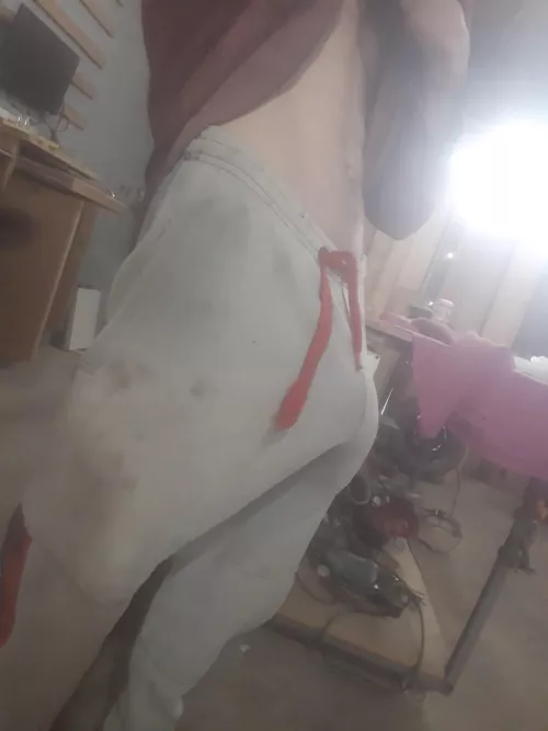 I just get hard in the workshop