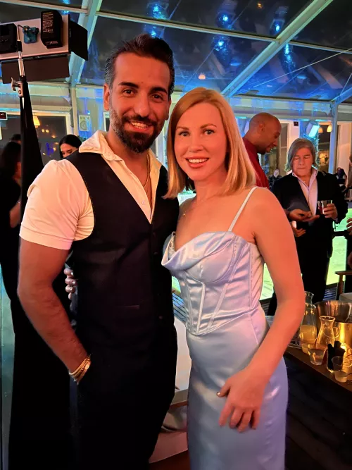 I like to wear tight dresses to parties