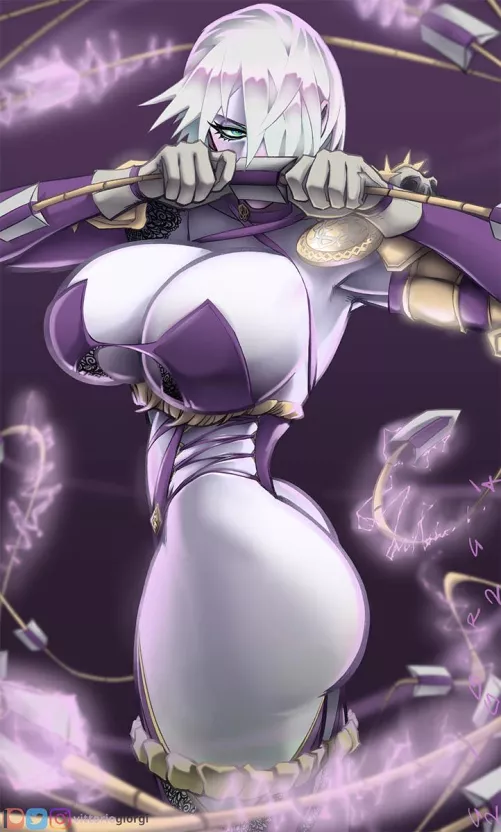 Ivy Valentine fanart (OC)