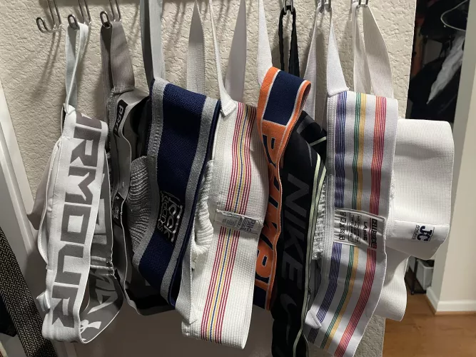 Jockstraps I’ve worn to the gym this past week.