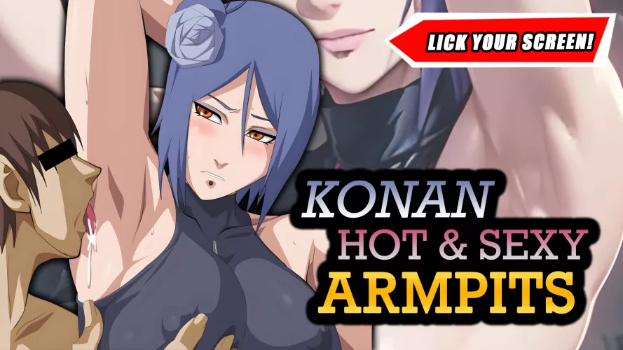 Konan's Ultimate Hot & Sexy Armpits Compilation [Naruto]