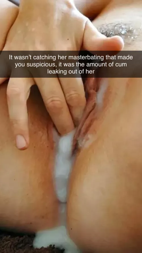 Leaking cum