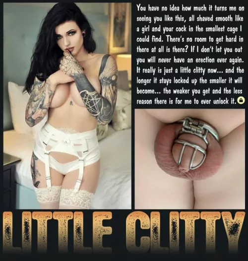 LITTLE CLITTY [chastity] [femdom] [denial]