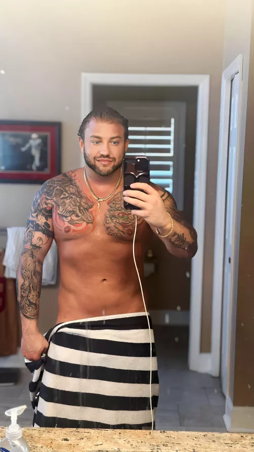 Looking to take my towel off