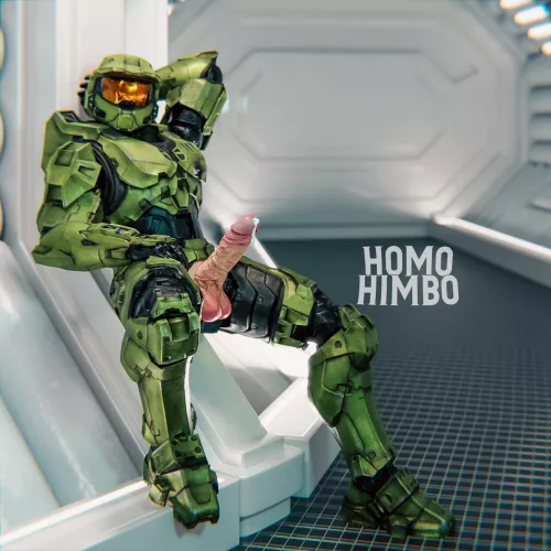 Master Chief shooting one out 😳😈 (X - @homohimbo)