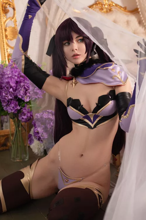 Mona from Genshin Impact by Vinnegal