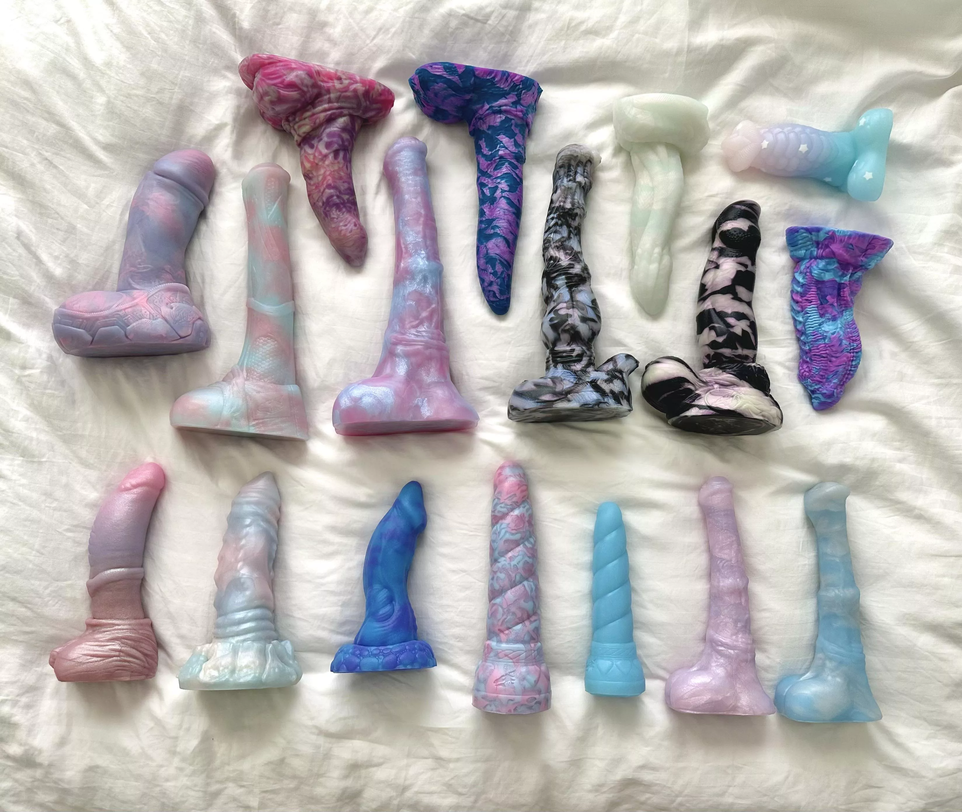 My current collection 💖 all smalls except for medium chance