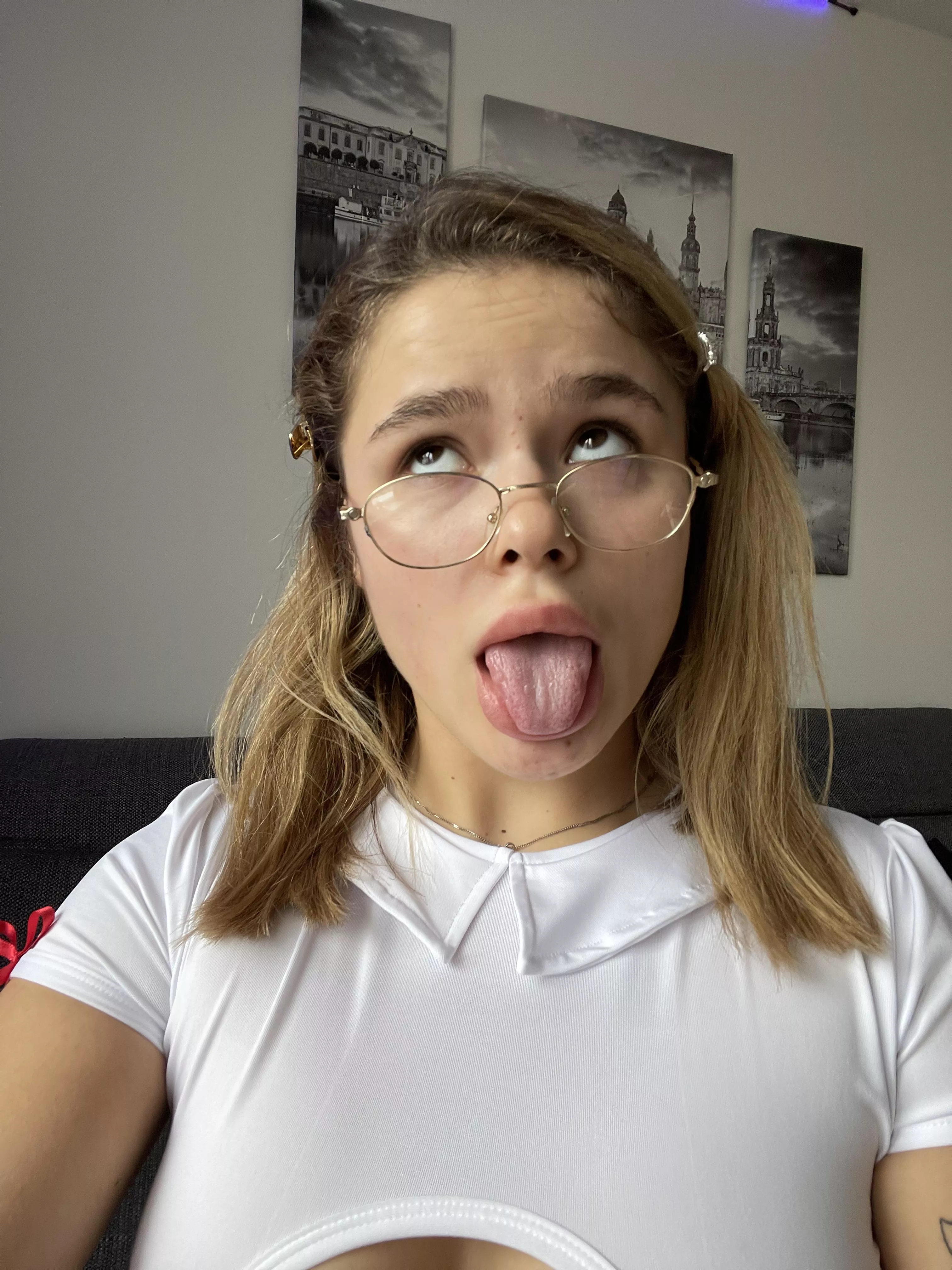 My face is always when I ask for sperm