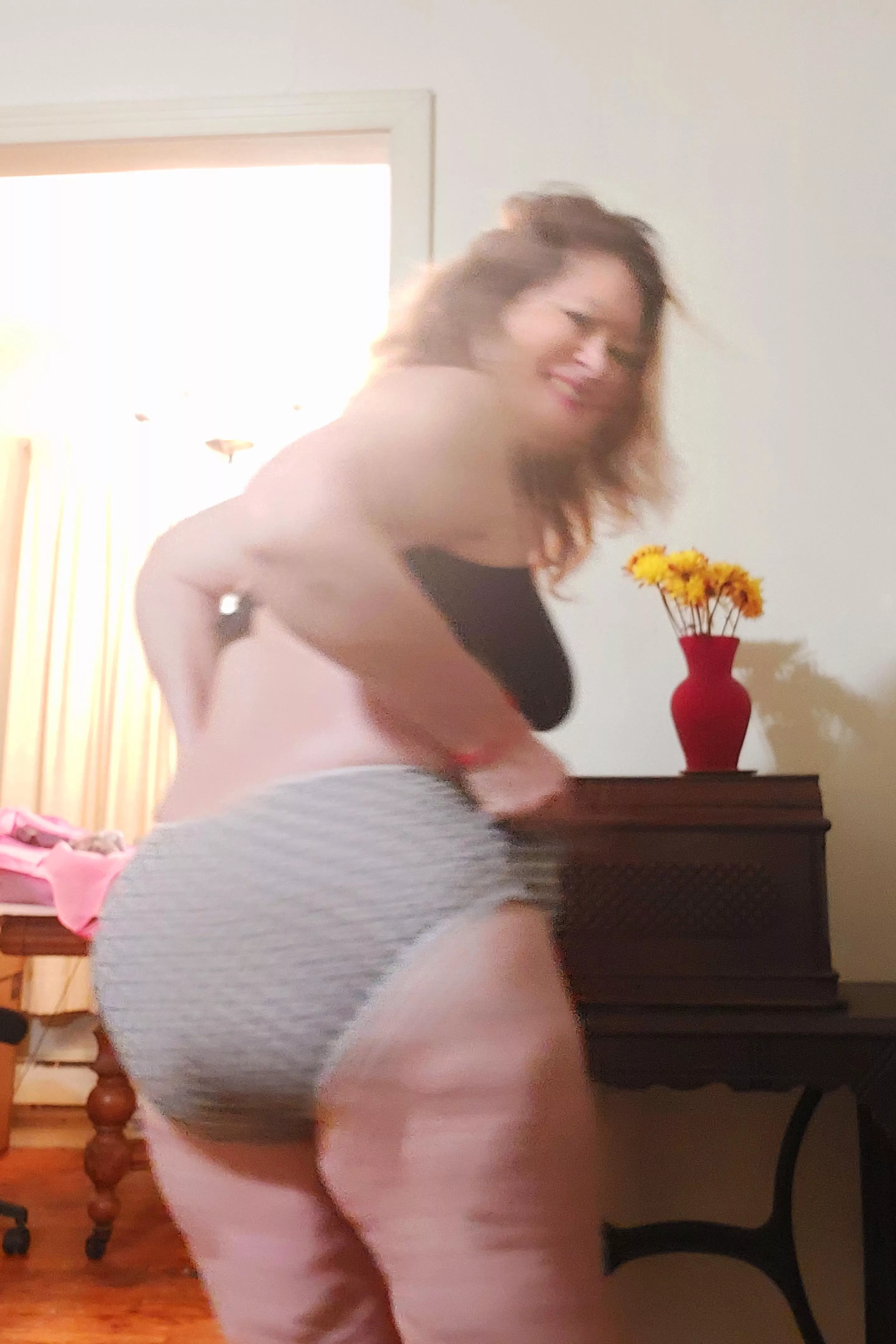 My panties look as pretty as flowers