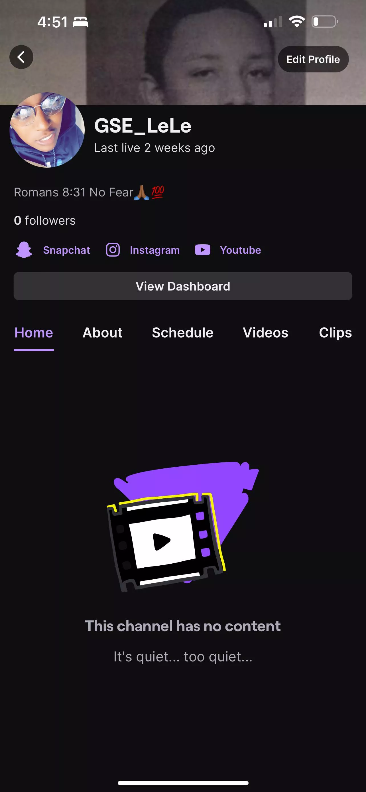New to twitch