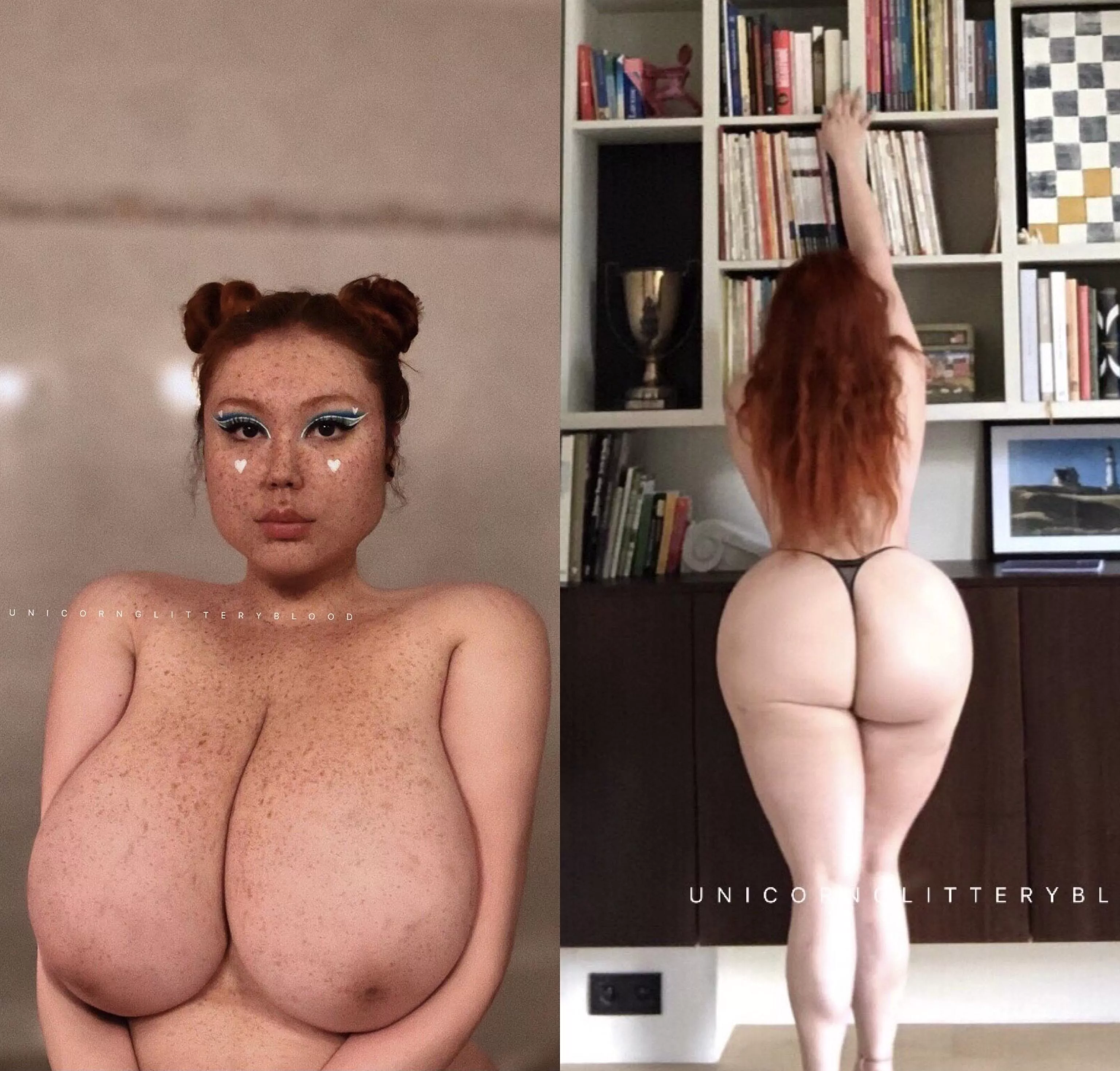 [OC] I hope atleast one man here finds these humongous tits beautiful