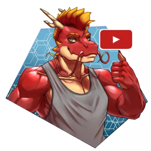 Pfp Commission done for a youtuber client!