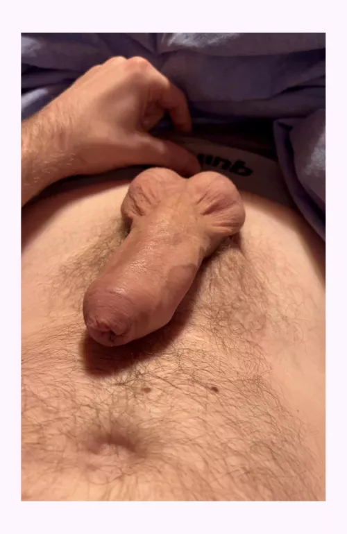 Promise I've got a head under all this foreskin