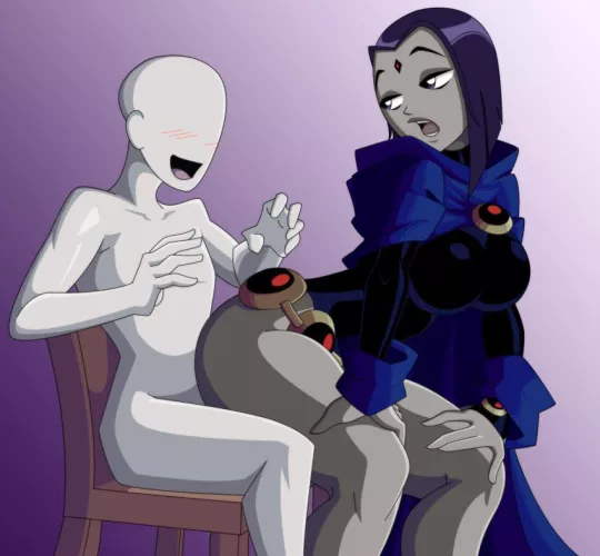 Raven lap dance (ravenravenraven) [Teen titans]