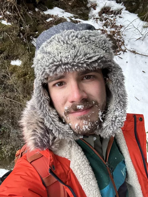 Snow day high in the Appalachians 🫶🫶