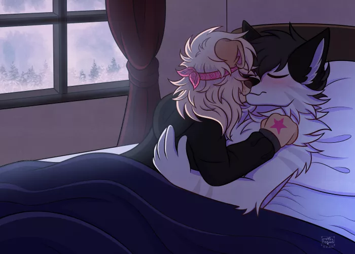 Snowy Day / Art by me (mrsfoquis)