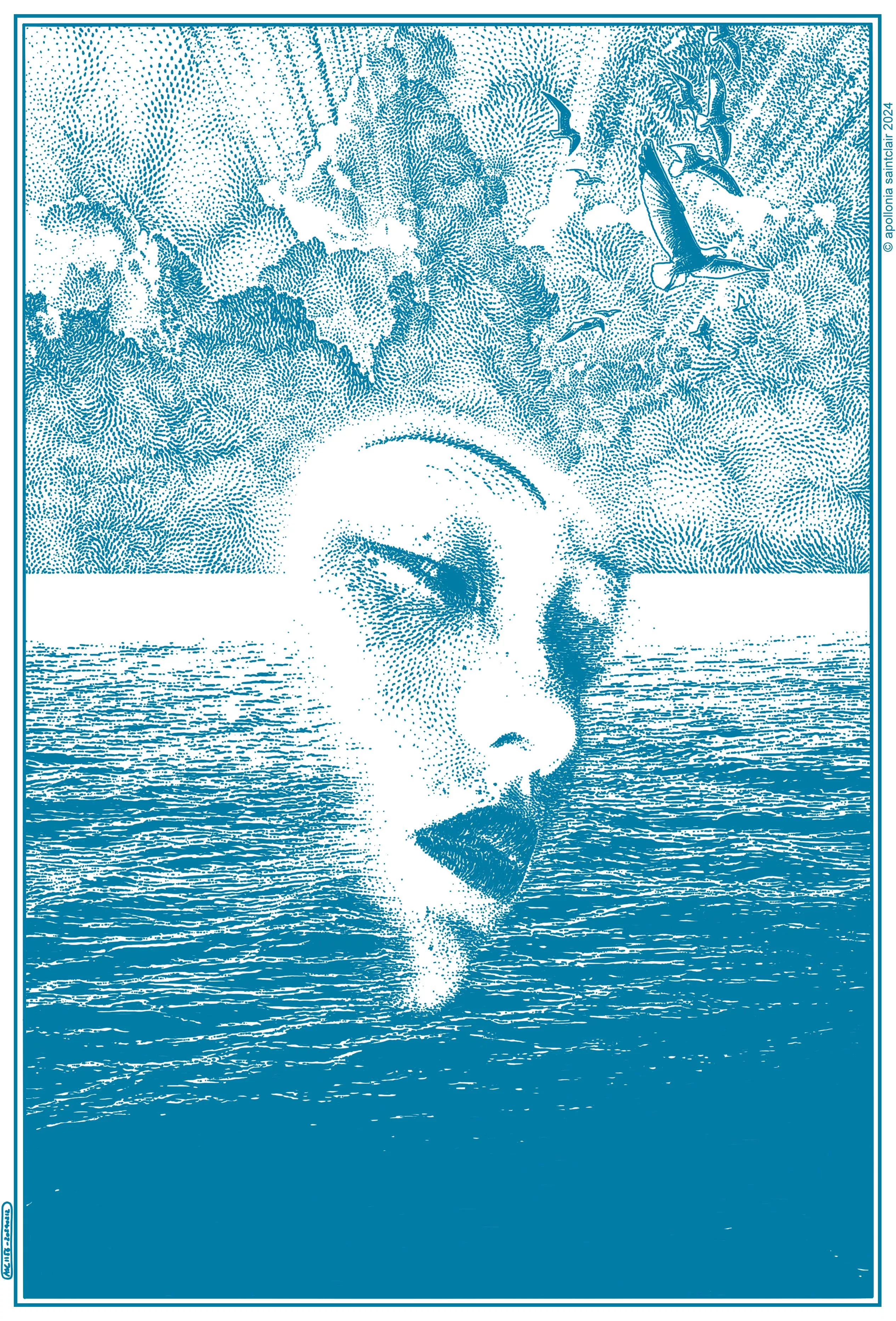 THE INK OF DAYS PAST by Apollonia Saintclair