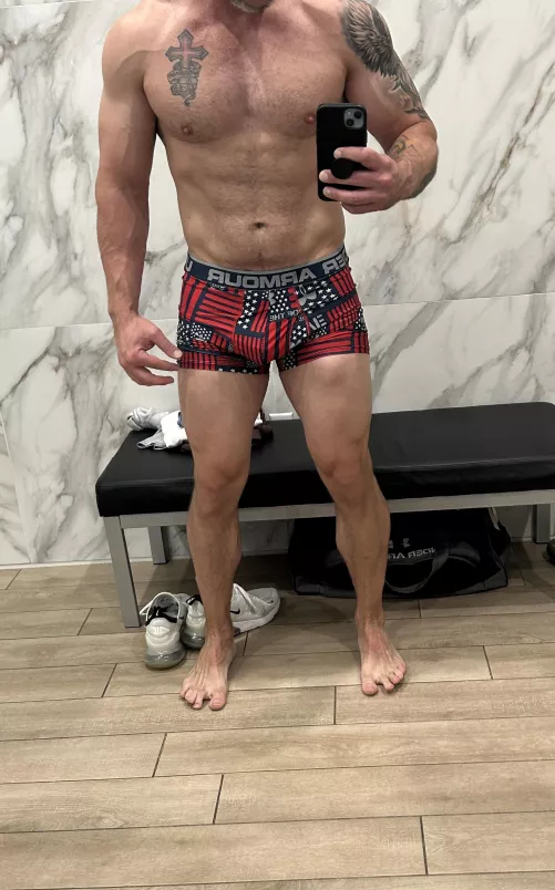 The red, white and bulge… 😜