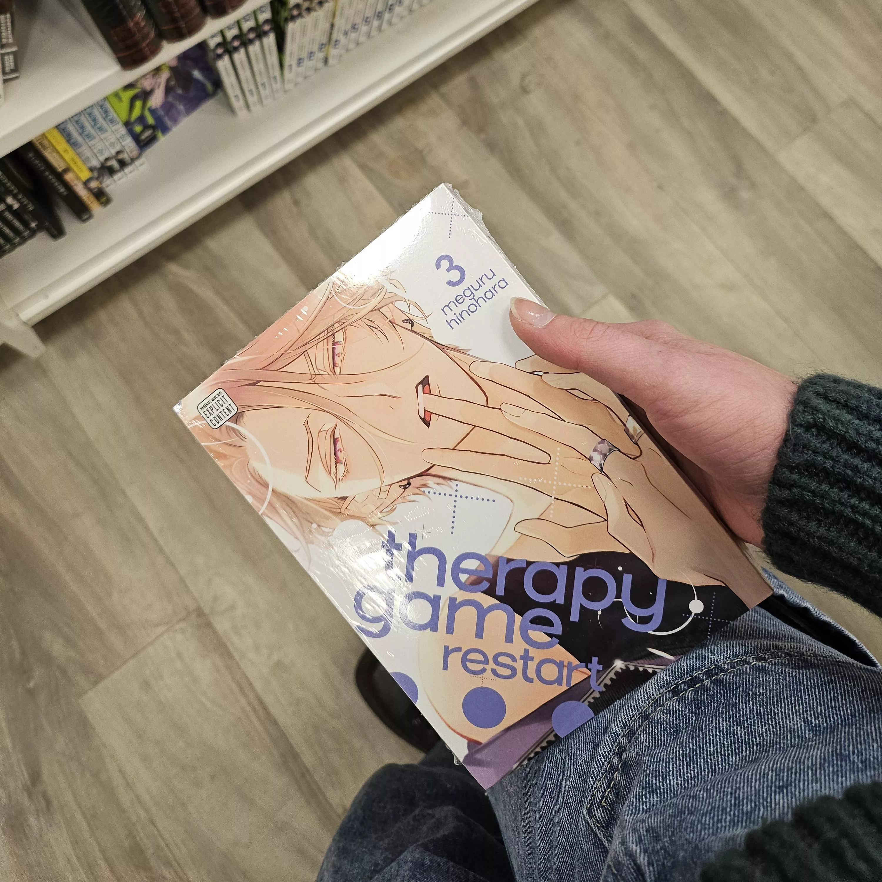 [Therapy Game Restart: 3] Out today today! I managed to get my hands on a copy 😌💕