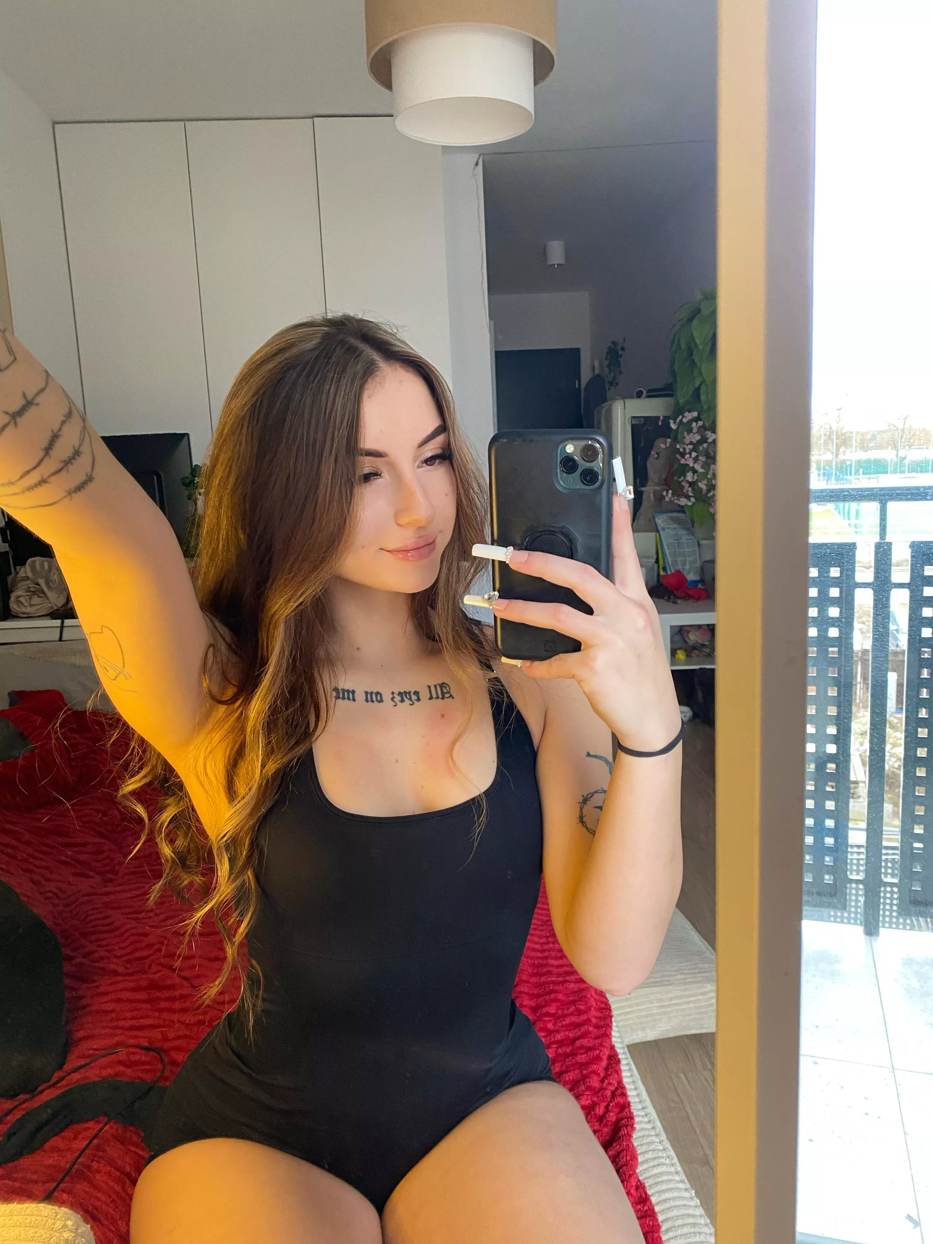 think I could crush your head with these thighs