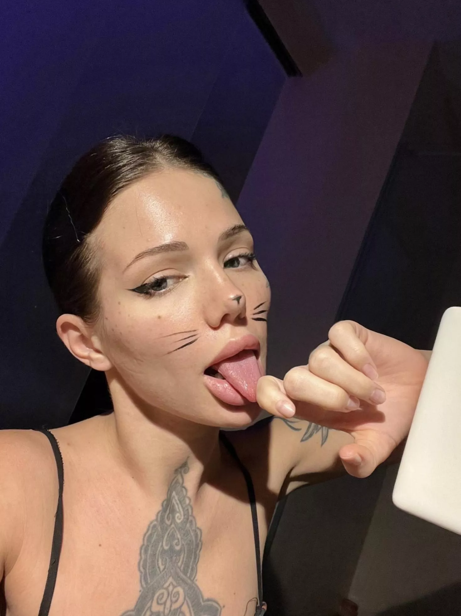 This kitty needs a sausage with protein