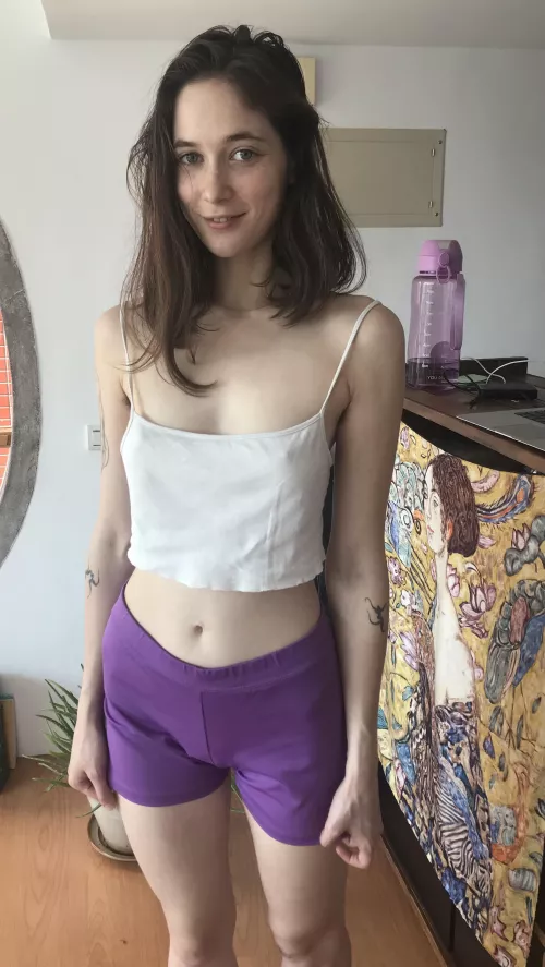 this tops slips off so easily, my bf can never resist me in this outfit