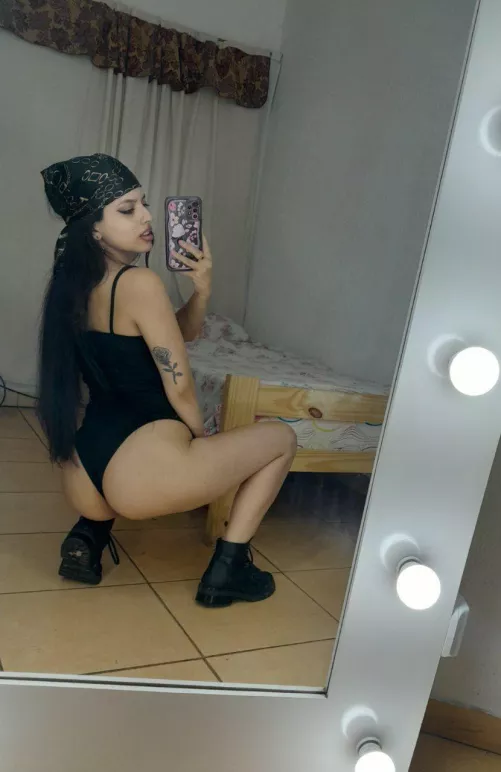 today I opted for a rough look