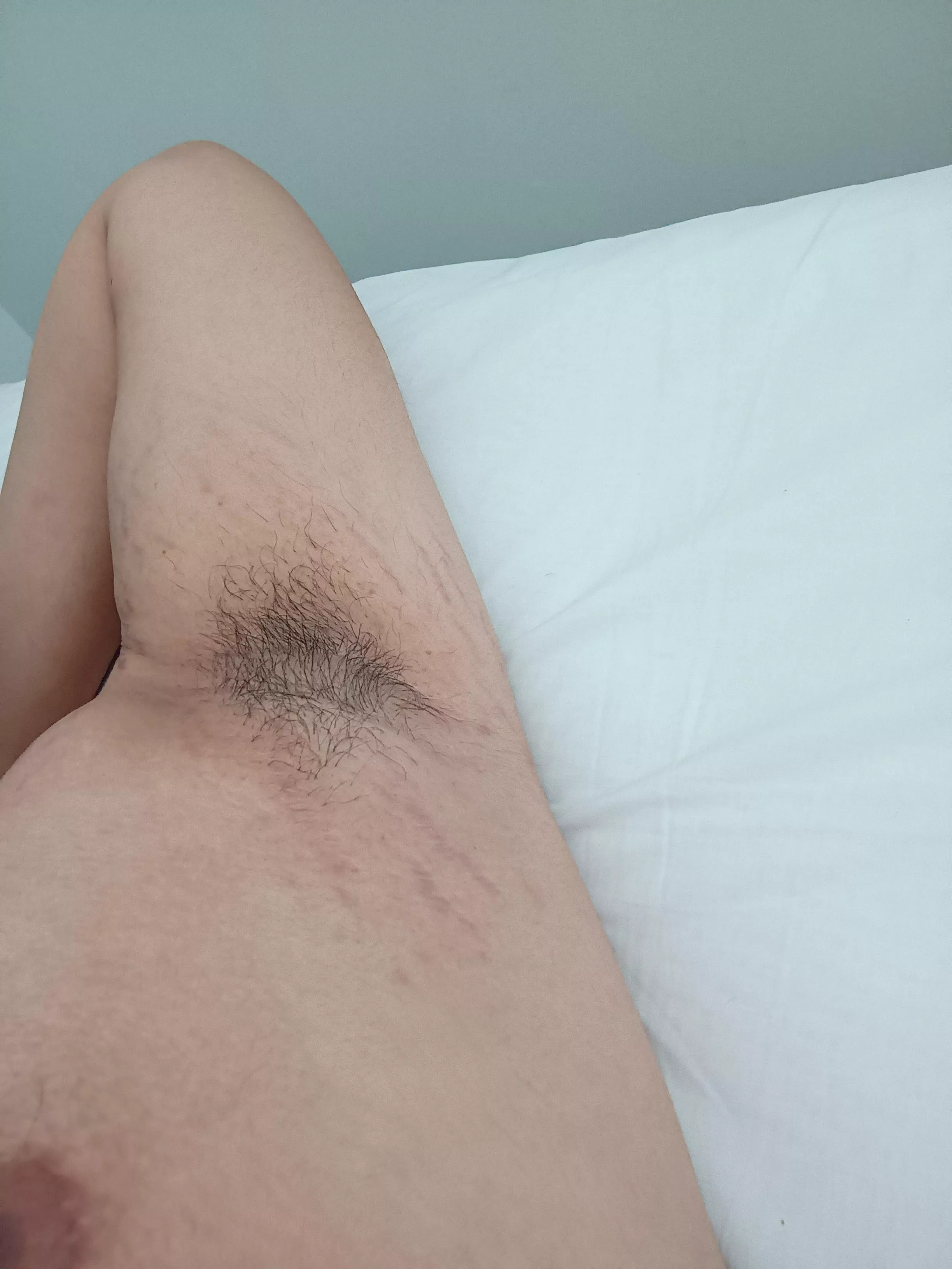 Took a break from shaving