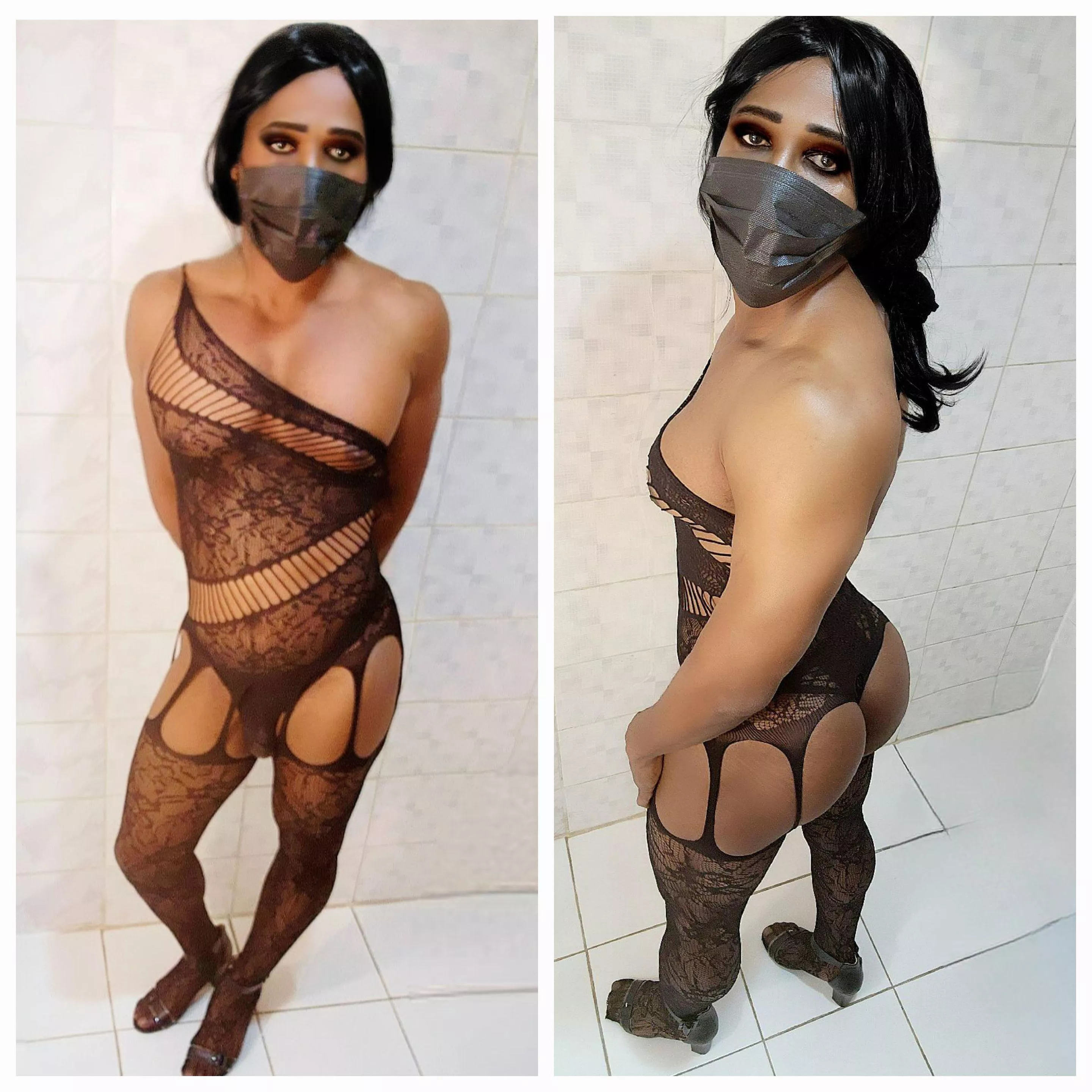 Trying my new fishnet