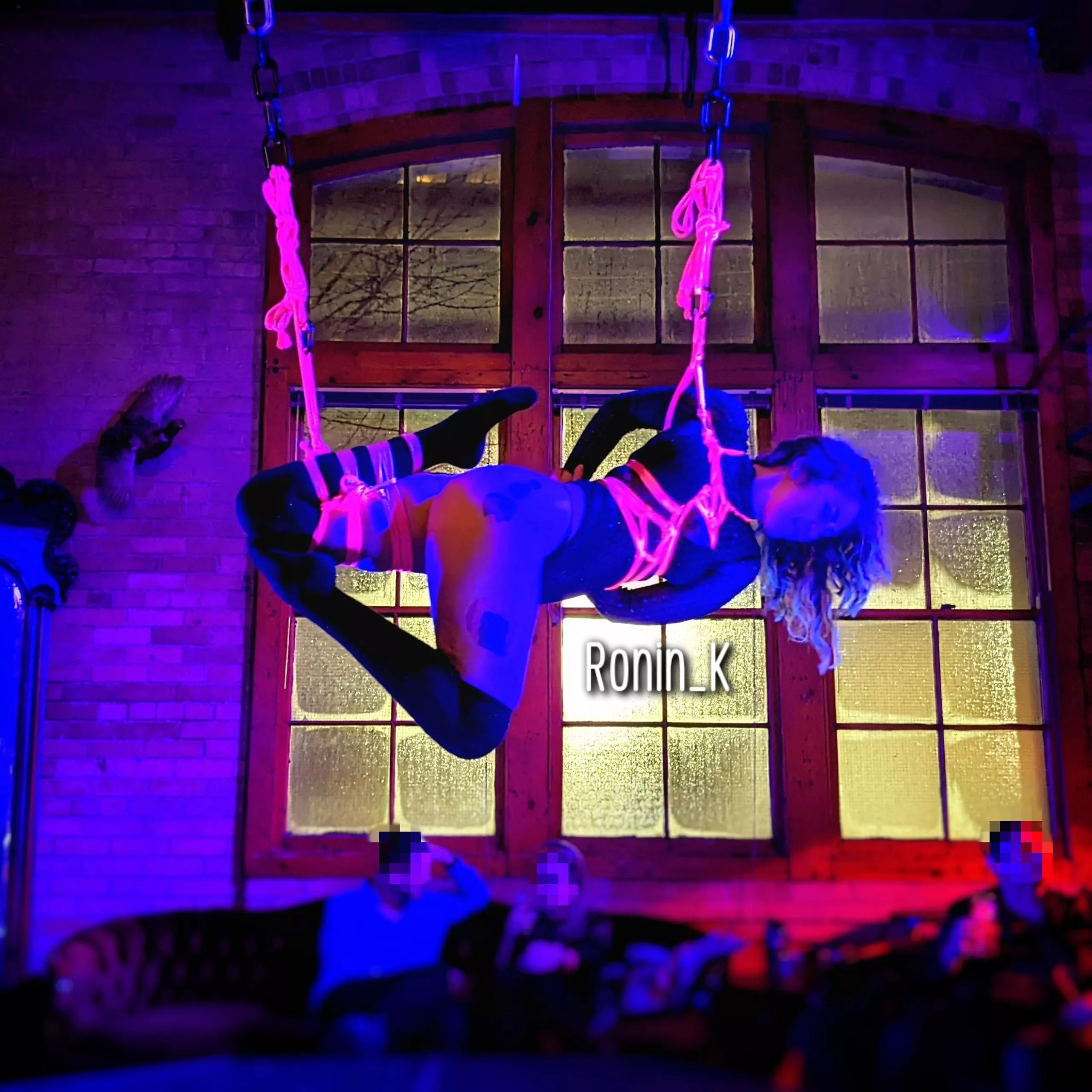 UV Glowrope at Birdhaus