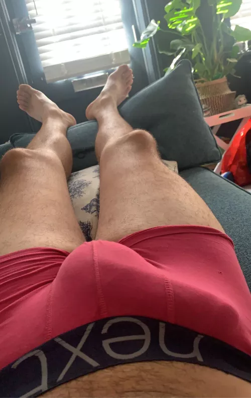 Waiting for the wife to get home. Maybe she’ll take the hint this time?