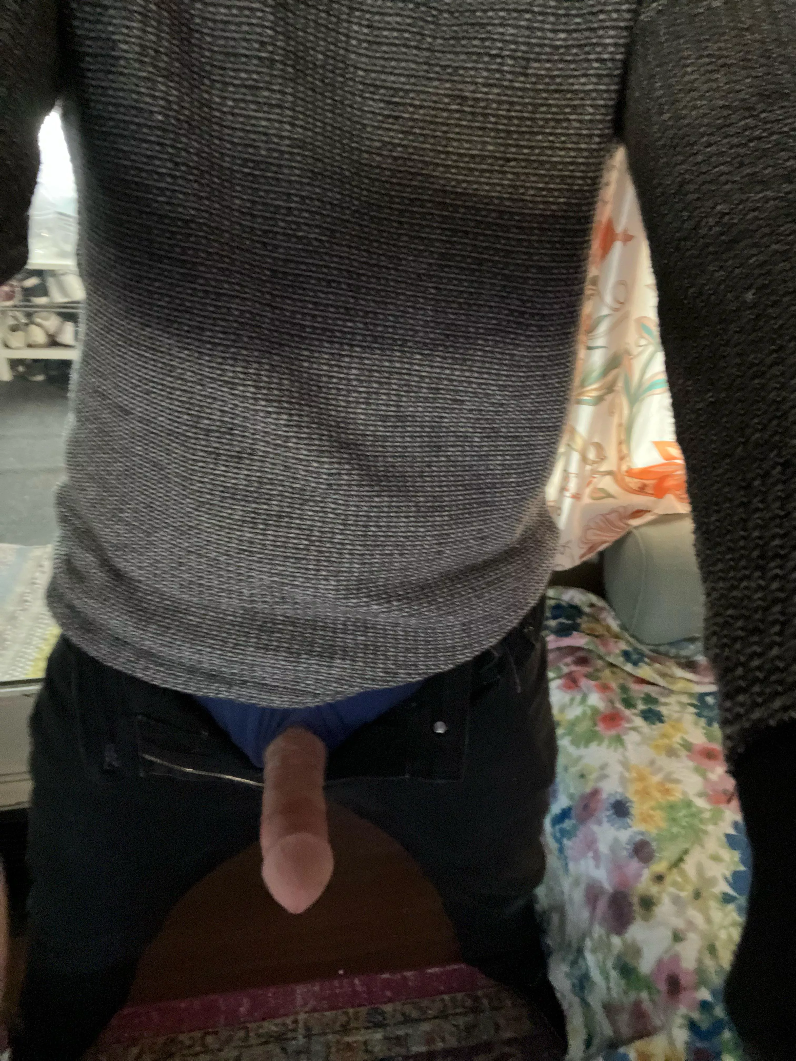 Was getting ready then I wanted to show off my cock.