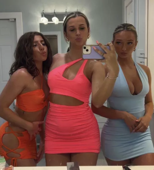 Which dressed up girl?