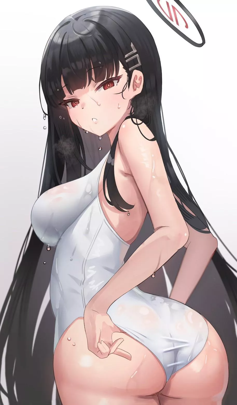 White school swimsuit Rio