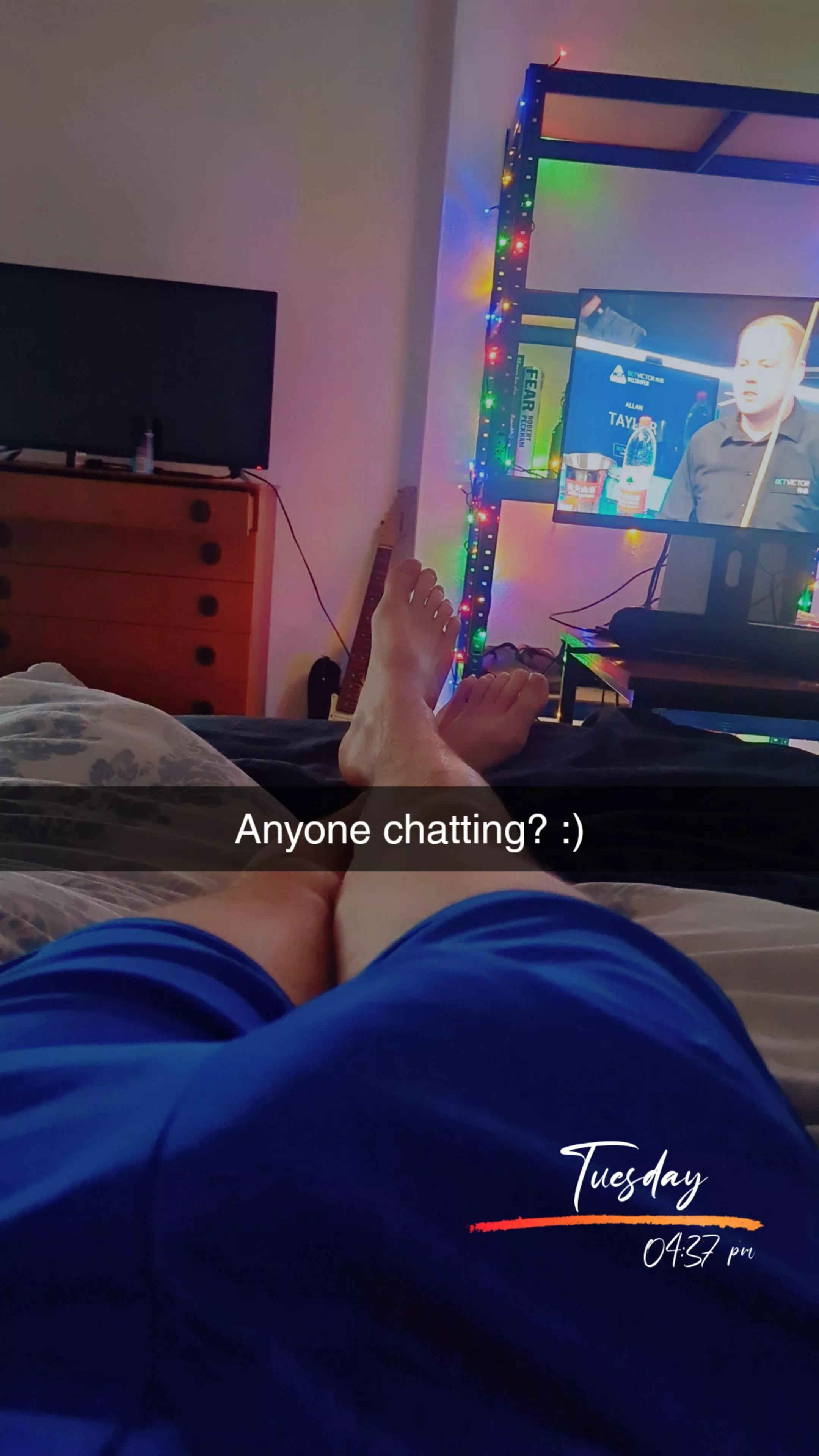 Who wants to relax at mine?