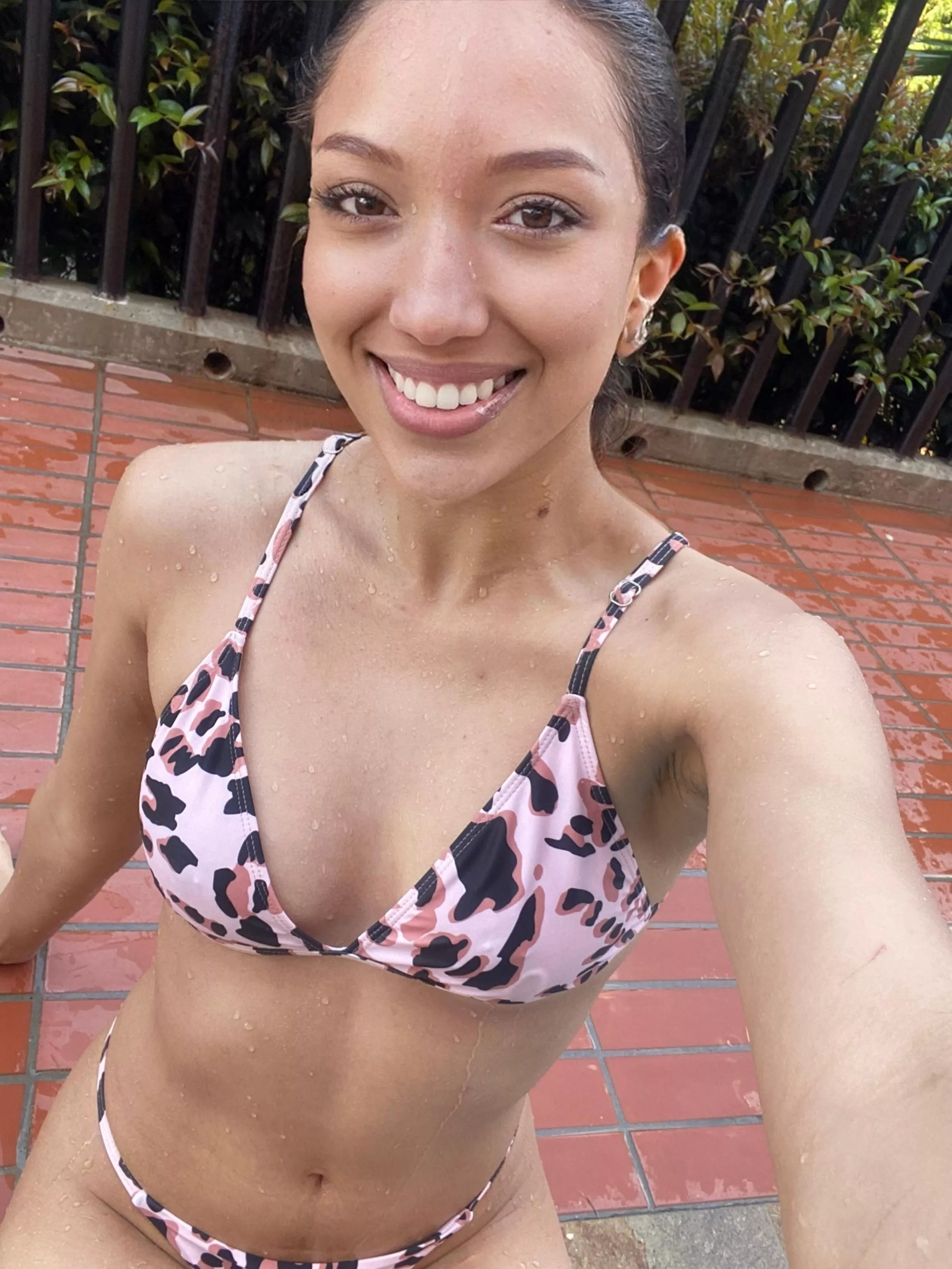 Your hard cock would make me even more wet