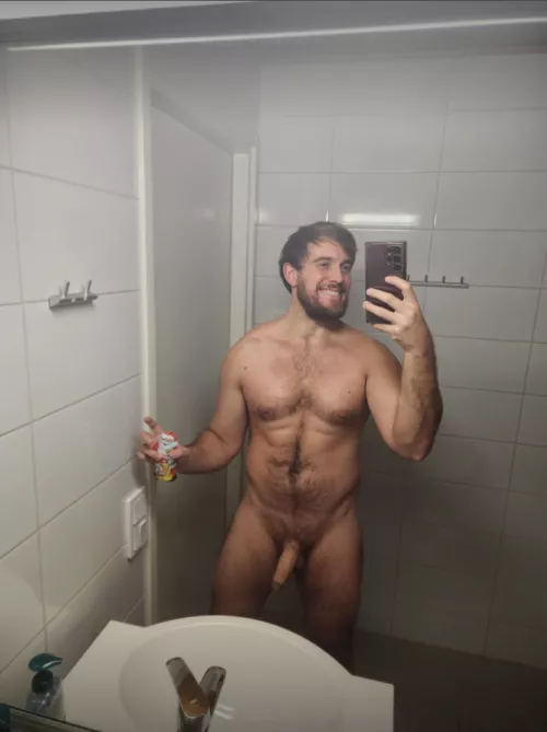 [33] Would you like to take a shower with me?