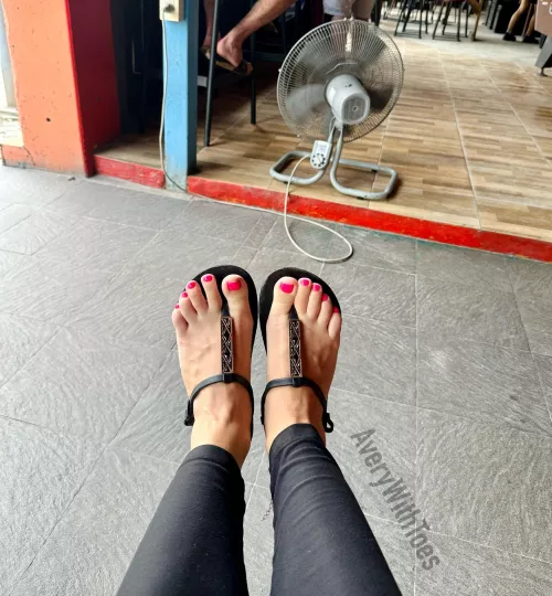 A fine specimen in its natural habitat