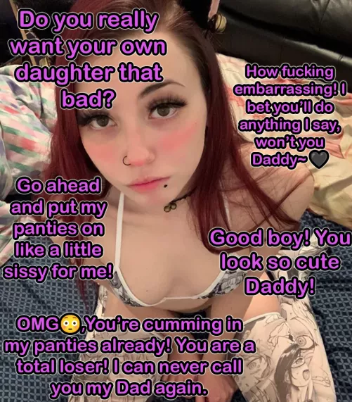 A SISSY FOR YOUR DAUGHTER!!!