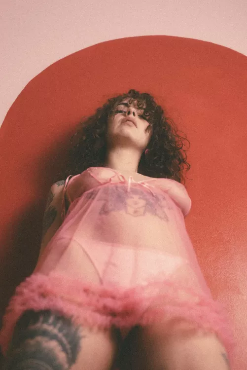 Apparently it's Valentine's day (self-portrait)