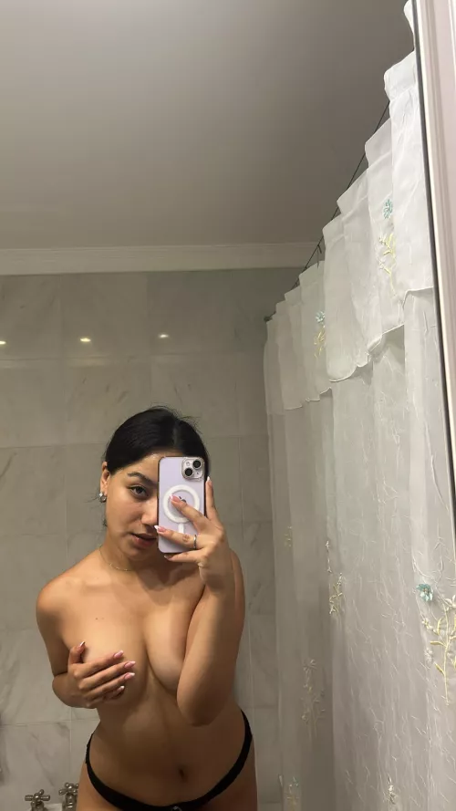 be prepared to suck my nipples