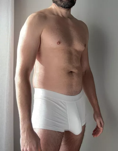 Bulge in white