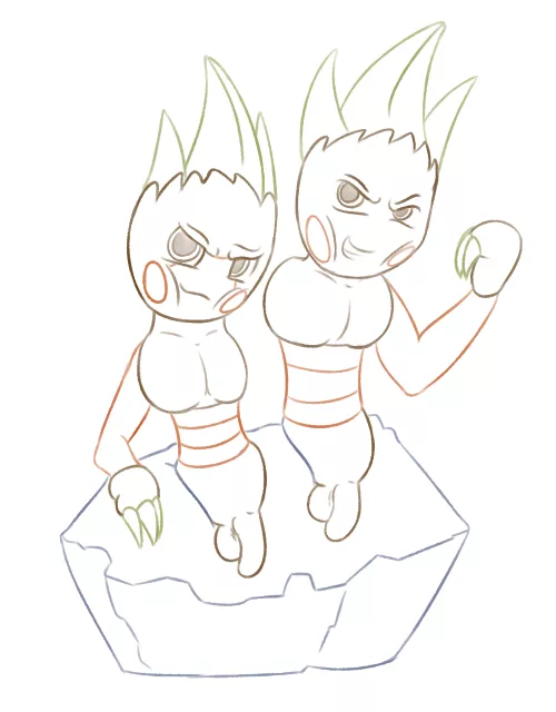 Catch them all challenge #688 - Binacle (posexe)