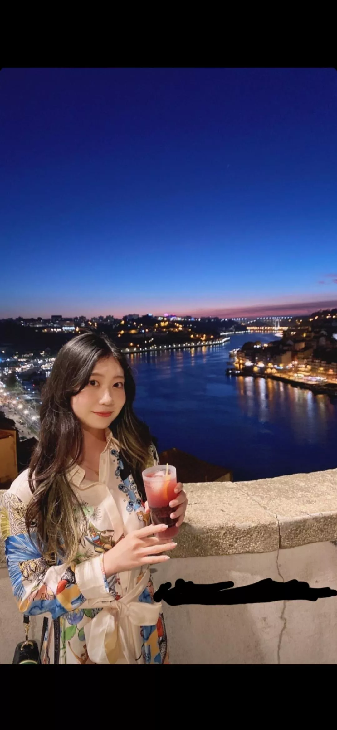 Cute Japanese Girl On Vacation