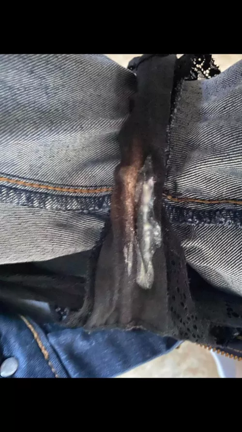 Dirty pants from work.