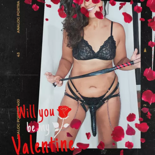 do you have plans for today? I thought maybe you would like to be my valentine?